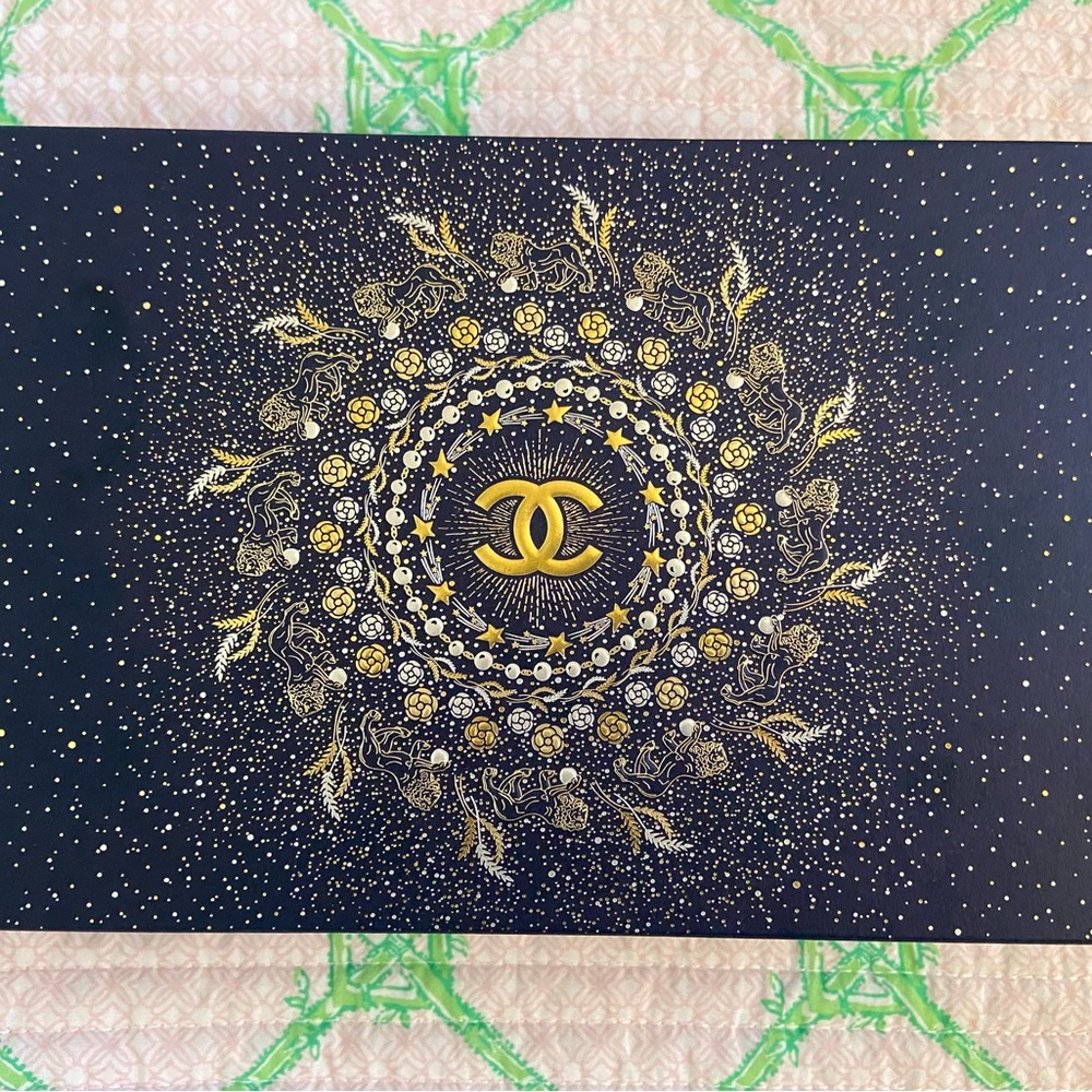 Chanel Navy and Gold EMPTY Box! New!